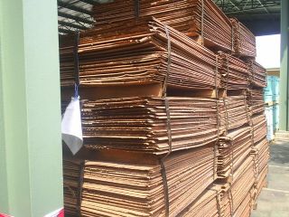 COPPER CATHODES, USED RAIL